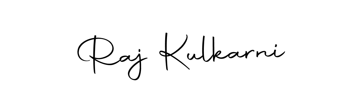 Make a beautiful signature design for name Raj Kulkarni. Use this online signature maker to create a handwritten signature for free. Raj Kulkarni signature style 10 images and pictures png