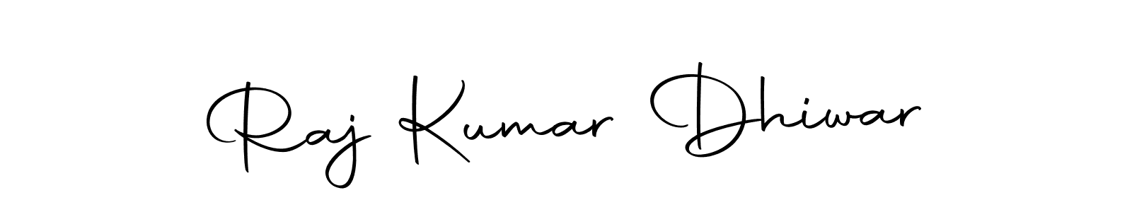 Make a beautiful signature design for name Raj Kumar Dhiwar. With this signature (Autography-DOLnW) style, you can create a handwritten signature for free. Raj Kumar Dhiwar signature style 10 images and pictures png