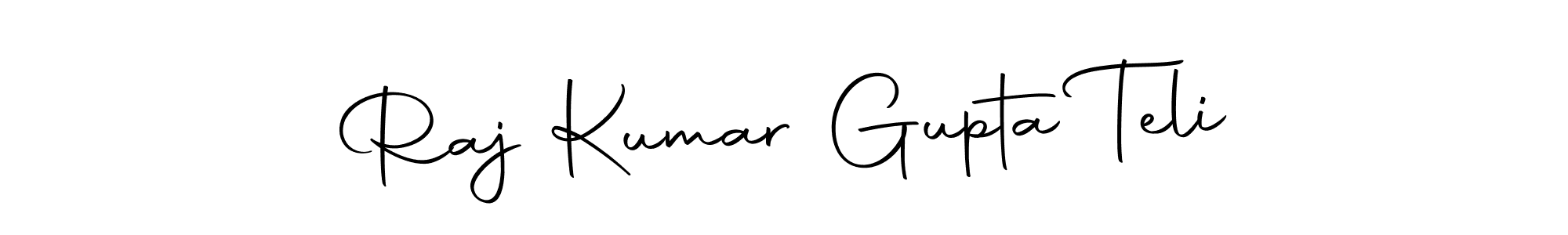 Once you've used our free online signature maker to create your best signature Autography-DOLnW style, it's time to enjoy all of the benefits that Raj Kumar Gupta Teli name signing documents. Raj Kumar Gupta Teli signature style 10 images and pictures png