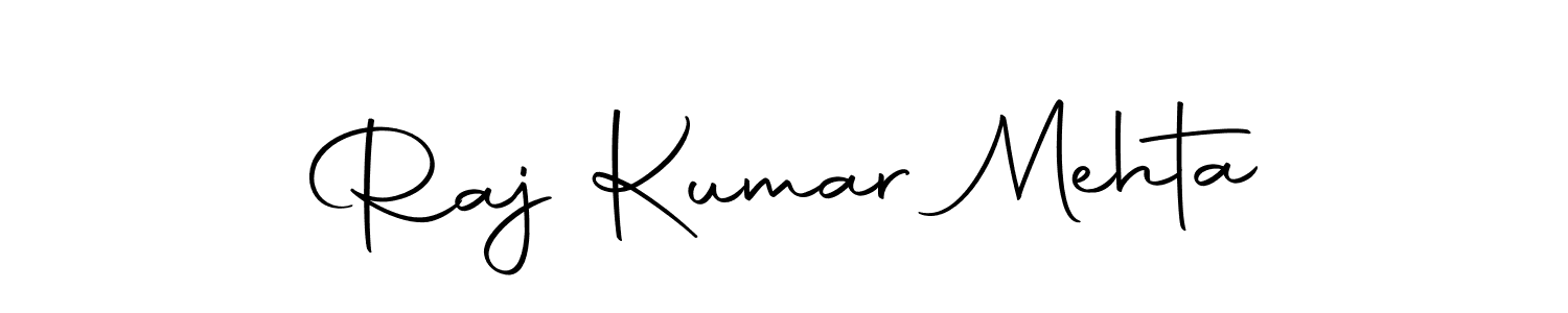 Design your own signature with our free online signature maker. With this signature software, you can create a handwritten (Autography-DOLnW) signature for name Raj Kumar Mehta. Raj Kumar Mehta signature style 10 images and pictures png