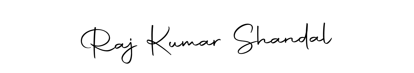 Also we have Raj Kumar Shandal name is the best signature style. Create professional handwritten signature collection using Autography-DOLnW autograph style. Raj Kumar Shandal signature style 10 images and pictures png