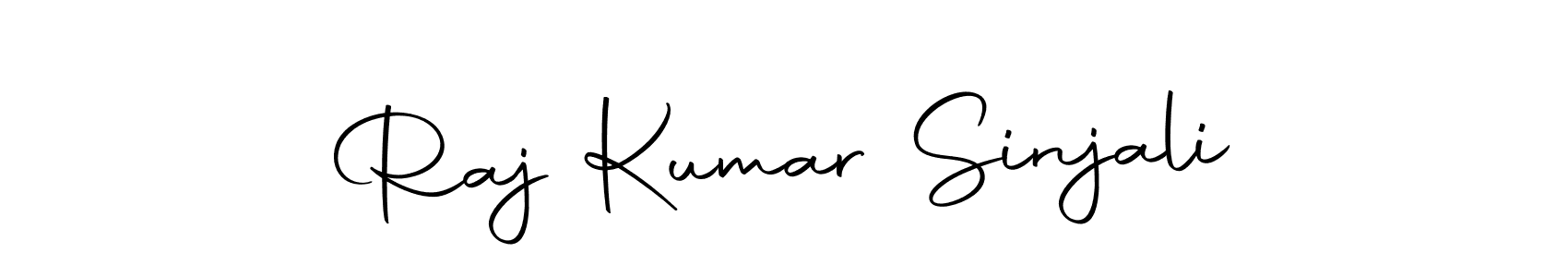 Make a short Raj Kumar Sinjali signature style. Manage your documents anywhere anytime using Autography-DOLnW. Create and add eSignatures, submit forms, share and send files easily. Raj Kumar Sinjali signature style 10 images and pictures png