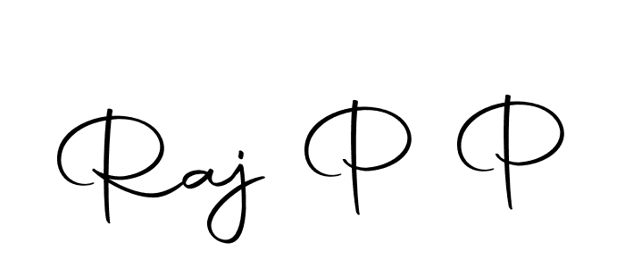 Create a beautiful signature design for name Raj P P. With this signature (Autography-DOLnW) fonts, you can make a handwritten signature for free. Raj P P signature style 10 images and pictures png