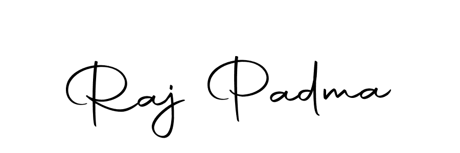 Make a beautiful signature design for name Raj Padma. With this signature (Autography-DOLnW) style, you can create a handwritten signature for free. Raj Padma signature style 10 images and pictures png