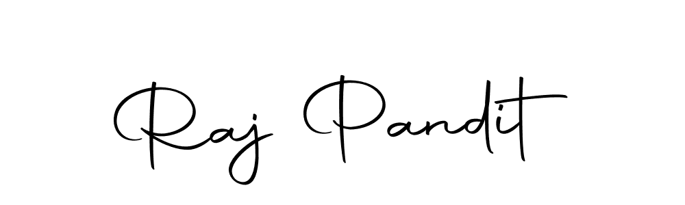 The best way (Autography-DOLnW) to make a short signature is to pick only two or three words in your name. The name Raj Pandit include a total of six letters. For converting this name. Raj Pandit signature style 10 images and pictures png