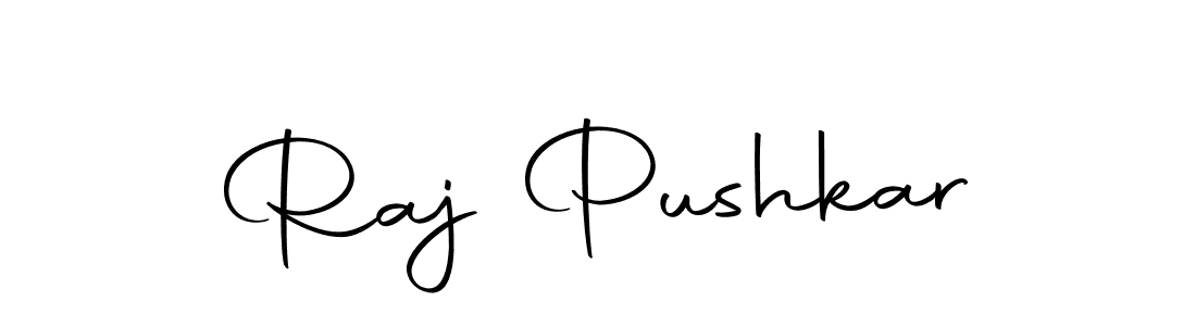 You can use this online signature creator to create a handwritten signature for the name Raj Pushkar. This is the best online autograph maker. Raj Pushkar signature style 10 images and pictures png