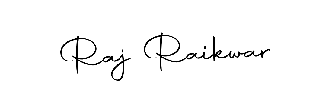 Raj Raikwar stylish signature style. Best Handwritten Sign (Autography-DOLnW) for my name. Handwritten Signature Collection Ideas for my name Raj Raikwar. Raj Raikwar signature style 10 images and pictures png