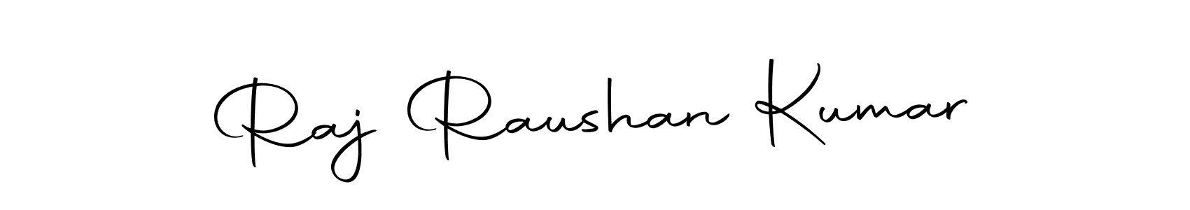 Use a signature maker to create a handwritten signature online. With this signature software, you can design (Autography-DOLnW) your own signature for name Raj Raushan Kumar. Raj Raushan Kumar signature style 10 images and pictures png