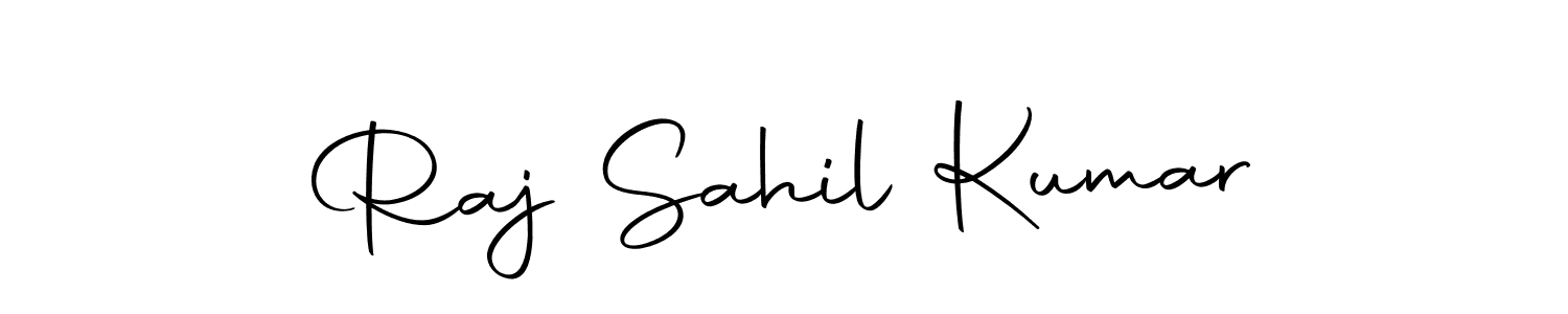 Make a short Raj Sahil Kumar signature style. Manage your documents anywhere anytime using Autography-DOLnW. Create and add eSignatures, submit forms, share and send files easily. Raj Sahil Kumar signature style 10 images and pictures png