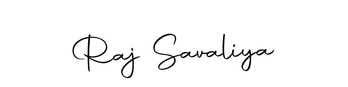Create a beautiful signature design for name Raj Savaliya. With this signature (Autography-DOLnW) fonts, you can make a handwritten signature for free. Raj Savaliya signature style 10 images and pictures png