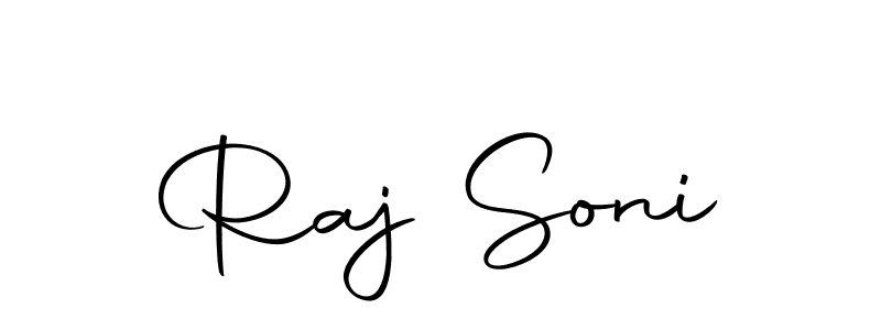 Make a beautiful signature design for name Raj Soni. Use this online signature maker to create a handwritten signature for free. Raj Soni signature style 10 images and pictures png