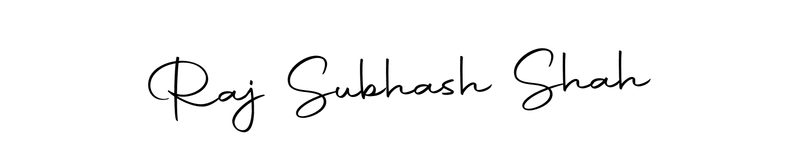 Also we have Raj Subhash Shah name is the best signature style. Create professional handwritten signature collection using Autography-DOLnW autograph style. Raj Subhash Shah signature style 10 images and pictures png