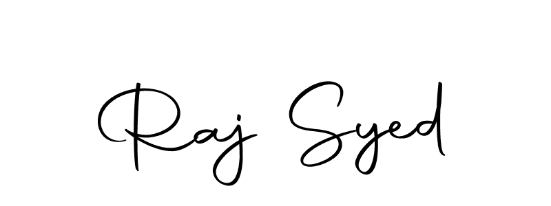 Make a beautiful signature design for name Raj Syed. With this signature (Autography-DOLnW) style, you can create a handwritten signature for free. Raj Syed signature style 10 images and pictures png