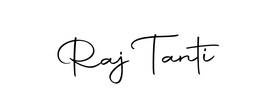 How to make Raj Tanti signature? Autography-DOLnW is a professional autograph style. Create handwritten signature for Raj Tanti name. Raj Tanti signature style 10 images and pictures png