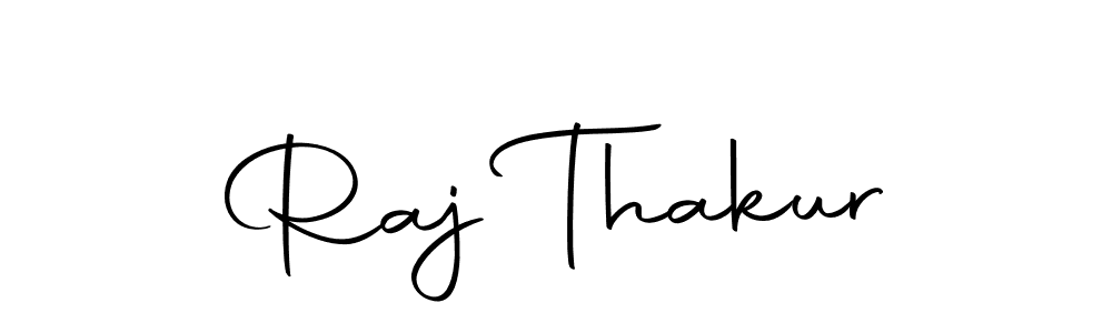 Create a beautiful signature design for name Raj Thakur. With this signature (Autography-DOLnW) fonts, you can make a handwritten signature for free. Raj Thakur signature style 10 images and pictures png