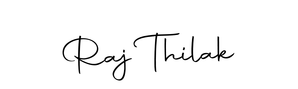 How to make Raj Thilak signature? Autography-DOLnW is a professional autograph style. Create handwritten signature for Raj Thilak name. Raj Thilak signature style 10 images and pictures png