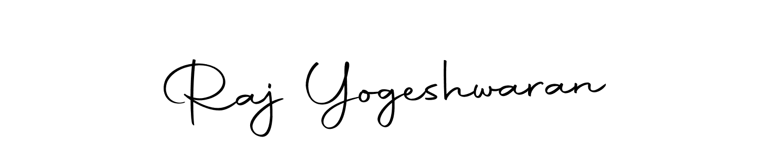 The best way (Autography-DOLnW) to make a short signature is to pick only two or three words in your name. The name Raj Yogeshwaran include a total of six letters. For converting this name. Raj Yogeshwaran signature style 10 images and pictures png