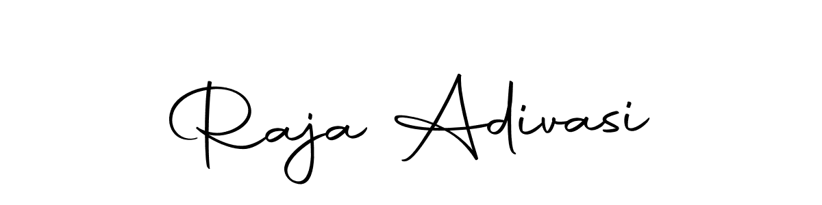 How to make Raja Adivasi signature? Autography-DOLnW is a professional autograph style. Create handwritten signature for Raja Adivasi name. Raja Adivasi signature style 10 images and pictures png