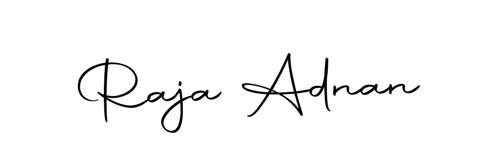 Design your own signature with our free online signature maker. With this signature software, you can create a handwritten (Autography-DOLnW) signature for name Raja Adnan. Raja Adnan signature style 10 images and pictures png