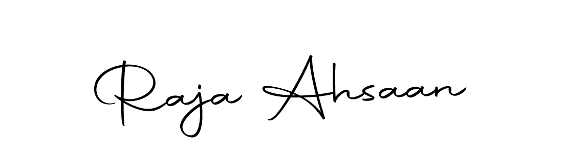 How to make Raja Ahsaan signature? Autography-DOLnW is a professional autograph style. Create handwritten signature for Raja Ahsaan name. Raja Ahsaan signature style 10 images and pictures png