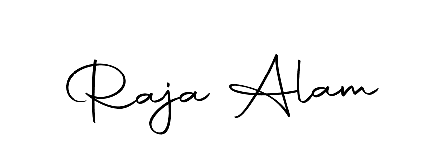 The best way (Autography-DOLnW) to make a short signature is to pick only two or three words in your name. The name Raja Alam include a total of six letters. For converting this name. Raja Alam signature style 10 images and pictures png