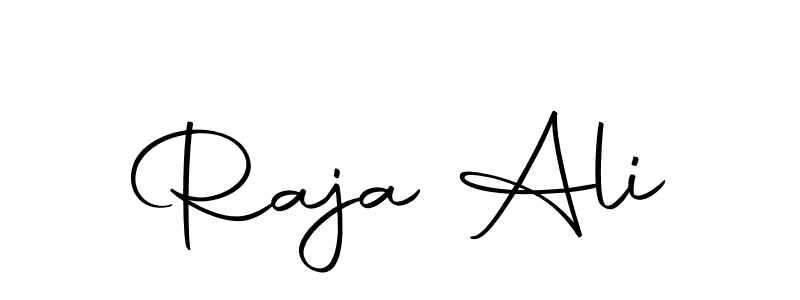 Design your own signature with our free online signature maker. With this signature software, you can create a handwritten (Autography-DOLnW) signature for name Raja Ali. Raja Ali signature style 10 images and pictures png