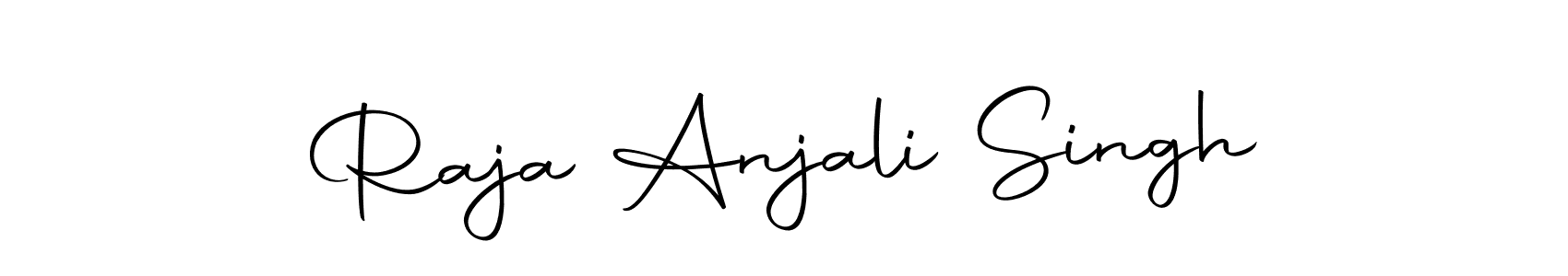 It looks lik you need a new signature style for name Raja Anjali Singh. Design unique handwritten (Autography-DOLnW) signature with our free signature maker in just a few clicks. Raja Anjali Singh signature style 10 images and pictures png