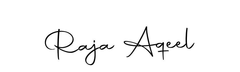 Make a beautiful signature design for name Raja Aqeel. With this signature (Autography-DOLnW) style, you can create a handwritten signature for free. Raja Aqeel signature style 10 images and pictures png