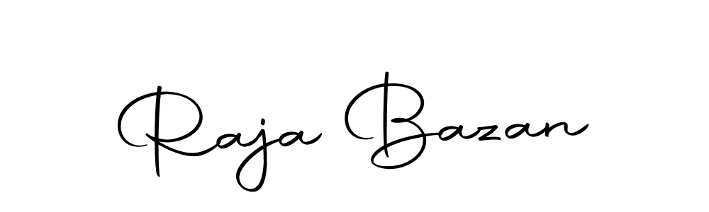 The best way (Autography-DOLnW) to make a short signature is to pick only two or three words in your name. The name Raja Bazan include a total of six letters. For converting this name. Raja Bazan signature style 10 images and pictures png