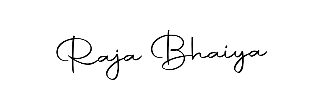 Use a signature maker to create a handwritten signature online. With this signature software, you can design (Autography-DOLnW) your own signature for name Raja Bhaiya. Raja Bhaiya signature style 10 images and pictures png