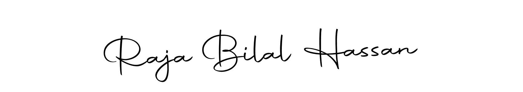 if you are searching for the best signature style for your name Raja Bilal Hassan. so please give up your signature search. here we have designed multiple signature styles  using Autography-DOLnW. Raja Bilal Hassan signature style 10 images and pictures png