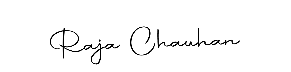 You can use this online signature creator to create a handwritten signature for the name Raja Chauhan. This is the best online autograph maker. Raja Chauhan signature style 10 images and pictures png