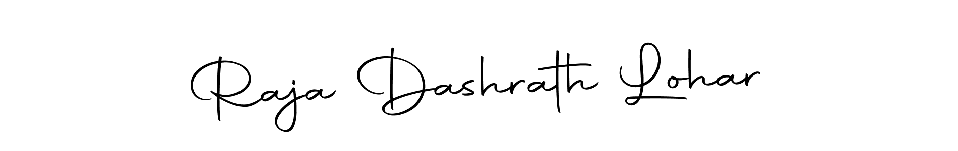 Make a beautiful signature design for name Raja Dashrath Lohar. Use this online signature maker to create a handwritten signature for free. Raja Dashrath Lohar signature style 10 images and pictures png