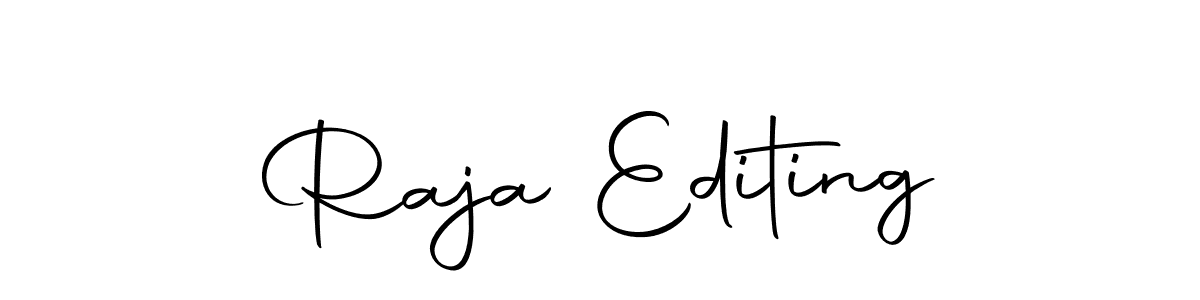 Also we have Raja Editing name is the best signature style. Create professional handwritten signature collection using Autography-DOLnW autograph style. Raja Editing signature style 10 images and pictures png