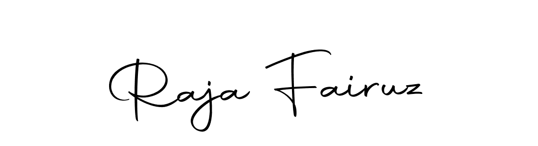 Create a beautiful signature design for name Raja Fairuz. With this signature (Autography-DOLnW) fonts, you can make a handwritten signature for free. Raja Fairuz signature style 10 images and pictures png
