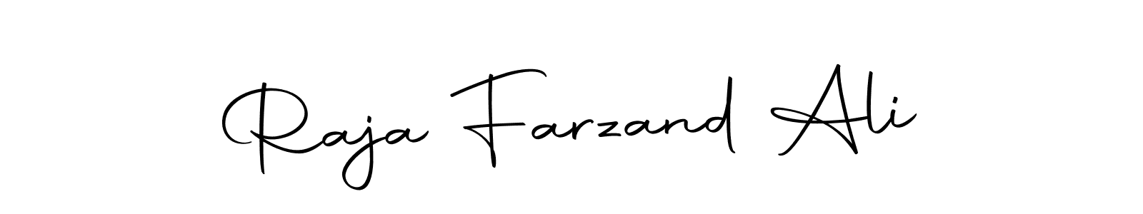 Make a beautiful signature design for name Raja Farzand Ali. Use this online signature maker to create a handwritten signature for free. Raja Farzand Ali signature style 10 images and pictures png