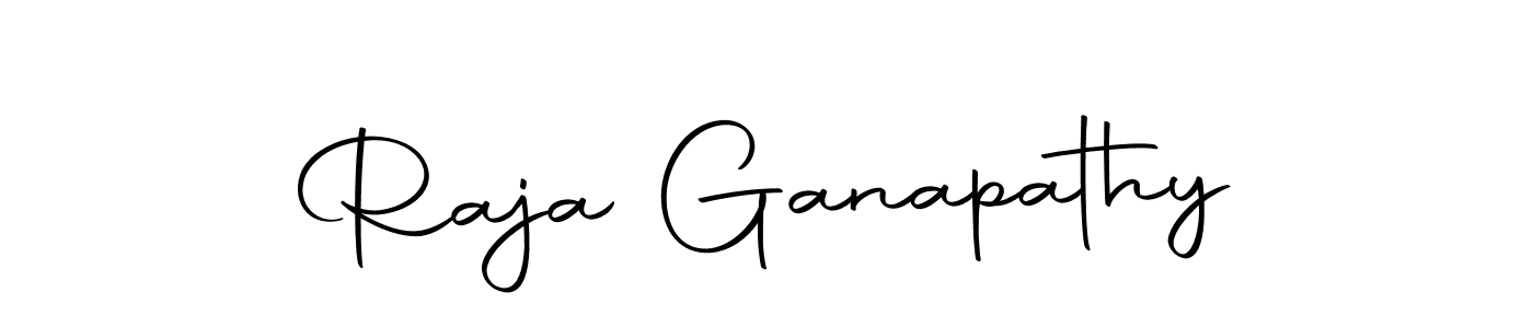 How to make Raja Ganapathy name signature. Use Autography-DOLnW style for creating short signs online. This is the latest handwritten sign. Raja Ganapathy signature style 10 images and pictures png