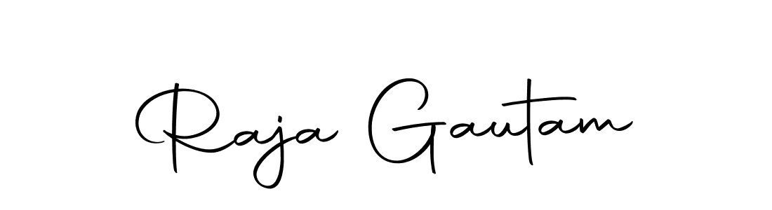 You should practise on your own different ways (Autography-DOLnW) to write your name (Raja Gautam) in signature. don't let someone else do it for you. Raja Gautam signature style 10 images and pictures png