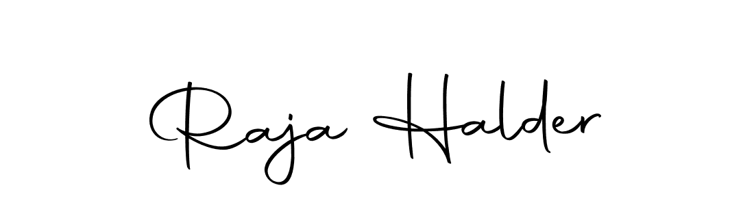 Raja Halder stylish signature style. Best Handwritten Sign (Autography-DOLnW) for my name. Handwritten Signature Collection Ideas for my name Raja Halder. Raja Halder signature style 10 images and pictures png