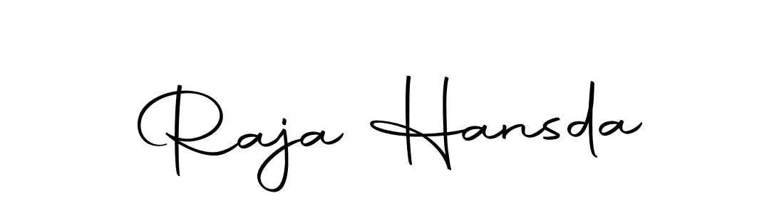 if you are searching for the best signature style for your name Raja Hansda. so please give up your signature search. here we have designed multiple signature styles  using Autography-DOLnW. Raja Hansda signature style 10 images and pictures png