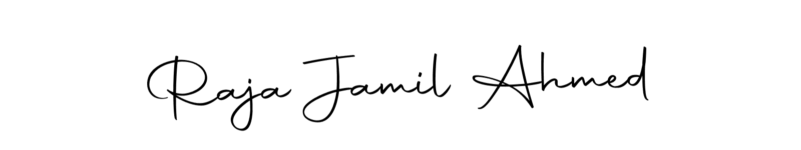 How to make Raja Jamil Ahmed signature? Autography-DOLnW is a professional autograph style. Create handwritten signature for Raja Jamil Ahmed name. Raja Jamil Ahmed signature style 10 images and pictures png