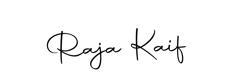 Create a beautiful signature design for name Raja Kaif. With this signature (Autography-DOLnW) fonts, you can make a handwritten signature for free. Raja Kaif signature style 10 images and pictures png