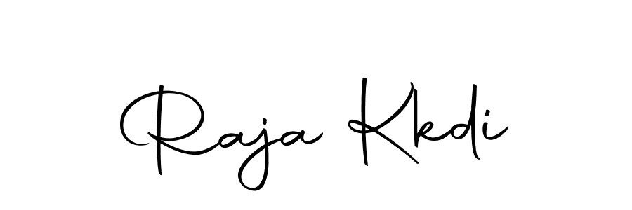 How to make Raja Kkdi name signature. Use Autography-DOLnW style for creating short signs online. This is the latest handwritten sign. Raja Kkdi signature style 10 images and pictures png