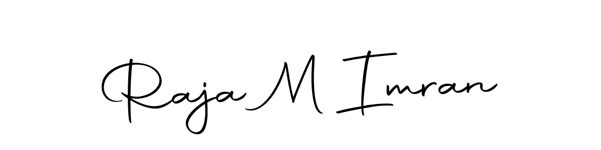 Make a beautiful signature design for name Raja M Imran. With this signature (Autography-DOLnW) style, you can create a handwritten signature for free. Raja M Imran signature style 10 images and pictures png