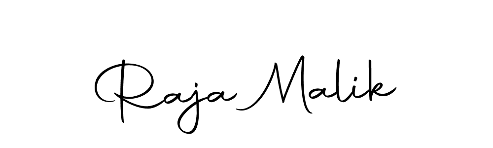 Use a signature maker to create a handwritten signature online. With this signature software, you can design (Autography-DOLnW) your own signature for name Raja Malik. Raja Malik signature style 10 images and pictures png