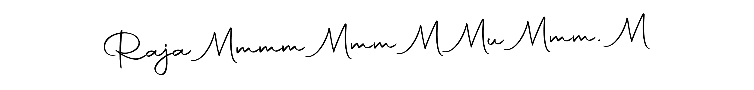 if you are searching for the best signature style for your name Raja Mmmm Mmm M Mu Mmm. M. so please give up your signature search. here we have designed multiple signature styles  using Autography-DOLnW. Raja Mmmm Mmm M Mu Mmm. M signature style 10 images and pictures png