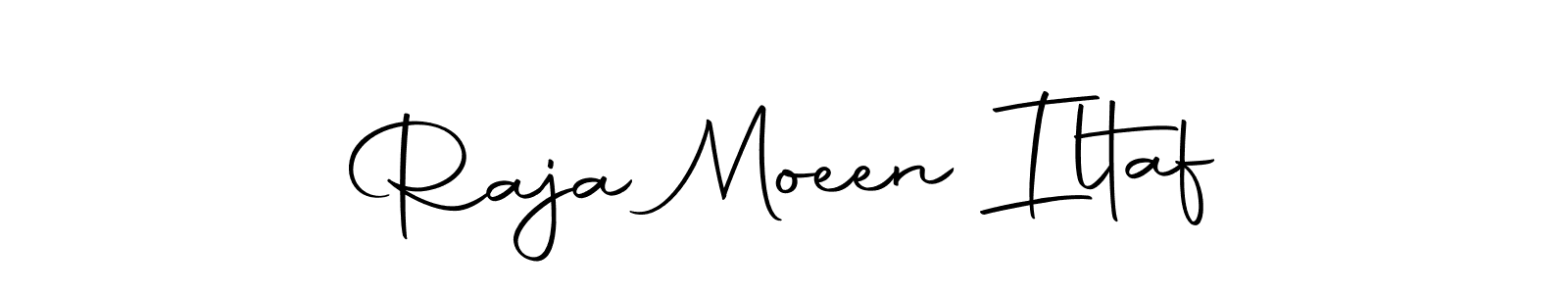 Make a beautiful signature design for name Raja Moeen Iltaf. With this signature (Autography-DOLnW) style, you can create a handwritten signature for free. Raja Moeen Iltaf signature style 10 images and pictures png