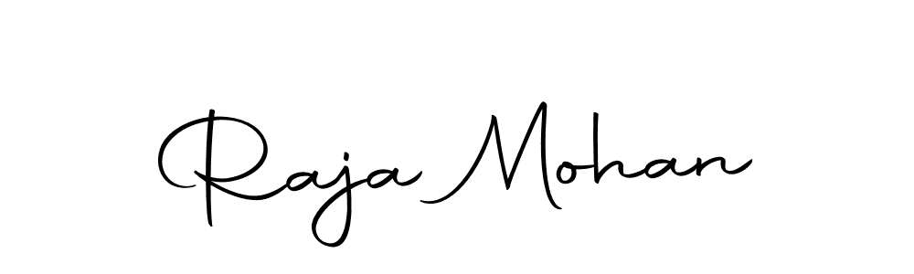 You should practise on your own different ways (Autography-DOLnW) to write your name (Raja Mohan) in signature. don't let someone else do it for you. Raja Mohan signature style 10 images and pictures png