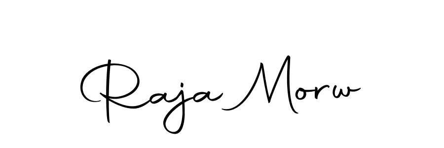 Similarly Autography-DOLnW is the best handwritten signature design. Signature creator online .You can use it as an online autograph creator for name Raja Morw. Raja Morw signature style 10 images and pictures png