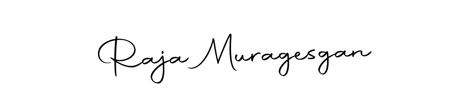 How to make Raja Muragesgan name signature. Use Autography-DOLnW style for creating short signs online. This is the latest handwritten sign. Raja Muragesgan signature style 10 images and pictures png